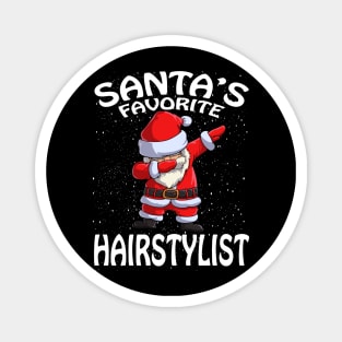 Santas Favorite Hairstylist Christmas Magnet